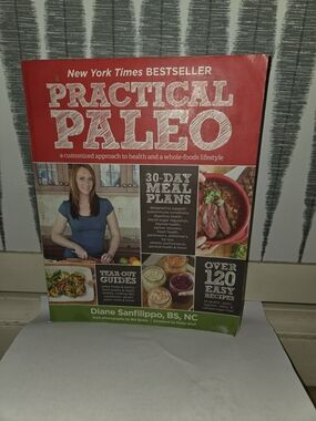 Practical Paleo Cookbook by - Red Cover